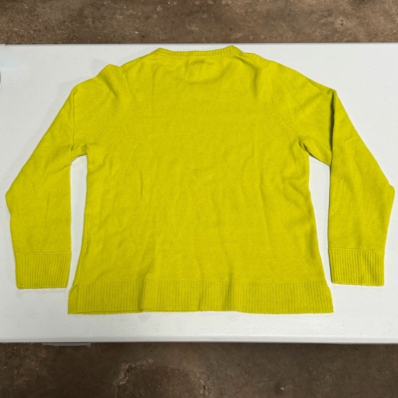 J. Crew Women's Lime Green Sweater - Picture 7 of 7
